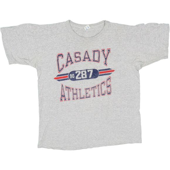 Champion Other - 80s 90s Vintage Casady Athletics Champion T Shirt Tee L